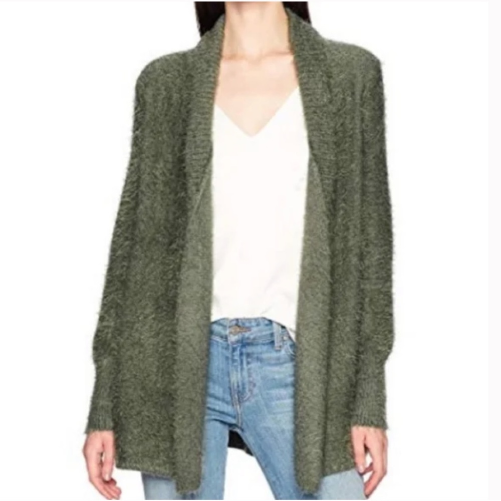 Forever 21 | Olive Eyelash Cardigan | Small